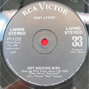 Chet Atkins Jukebox Compact 33 Country Hot Mocking Bird / Whatever Will Be